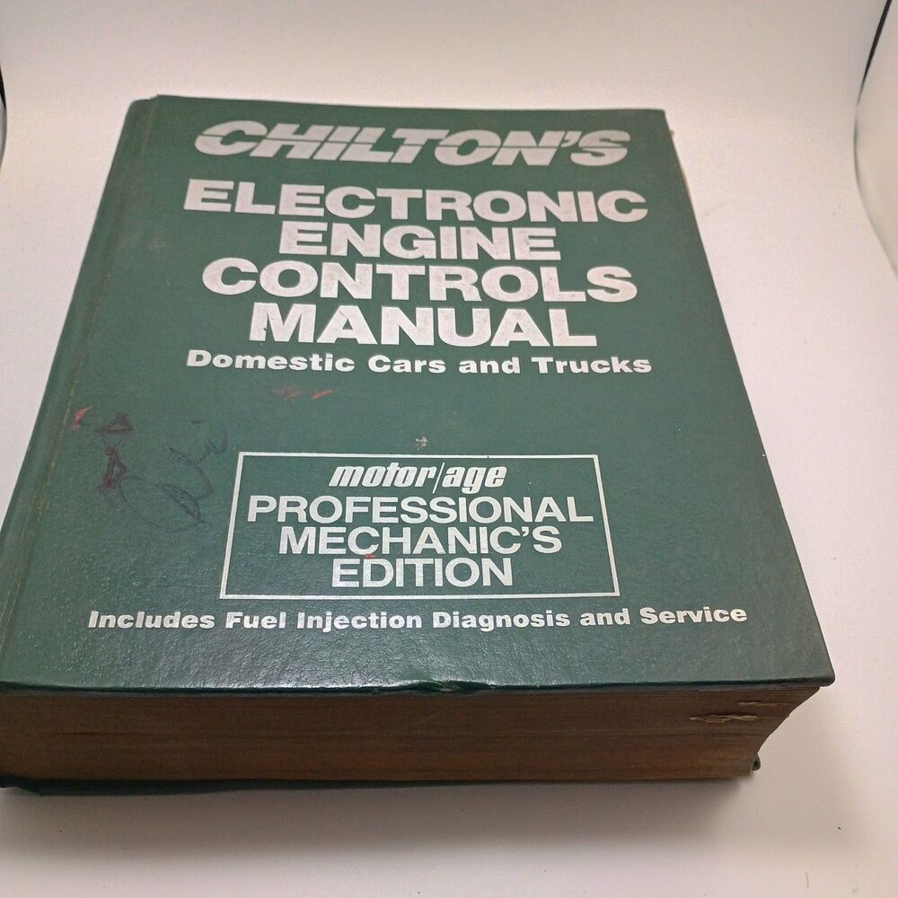 Chilton's Electronic Engine Controls Manual Domestic '84-'88 # 7781